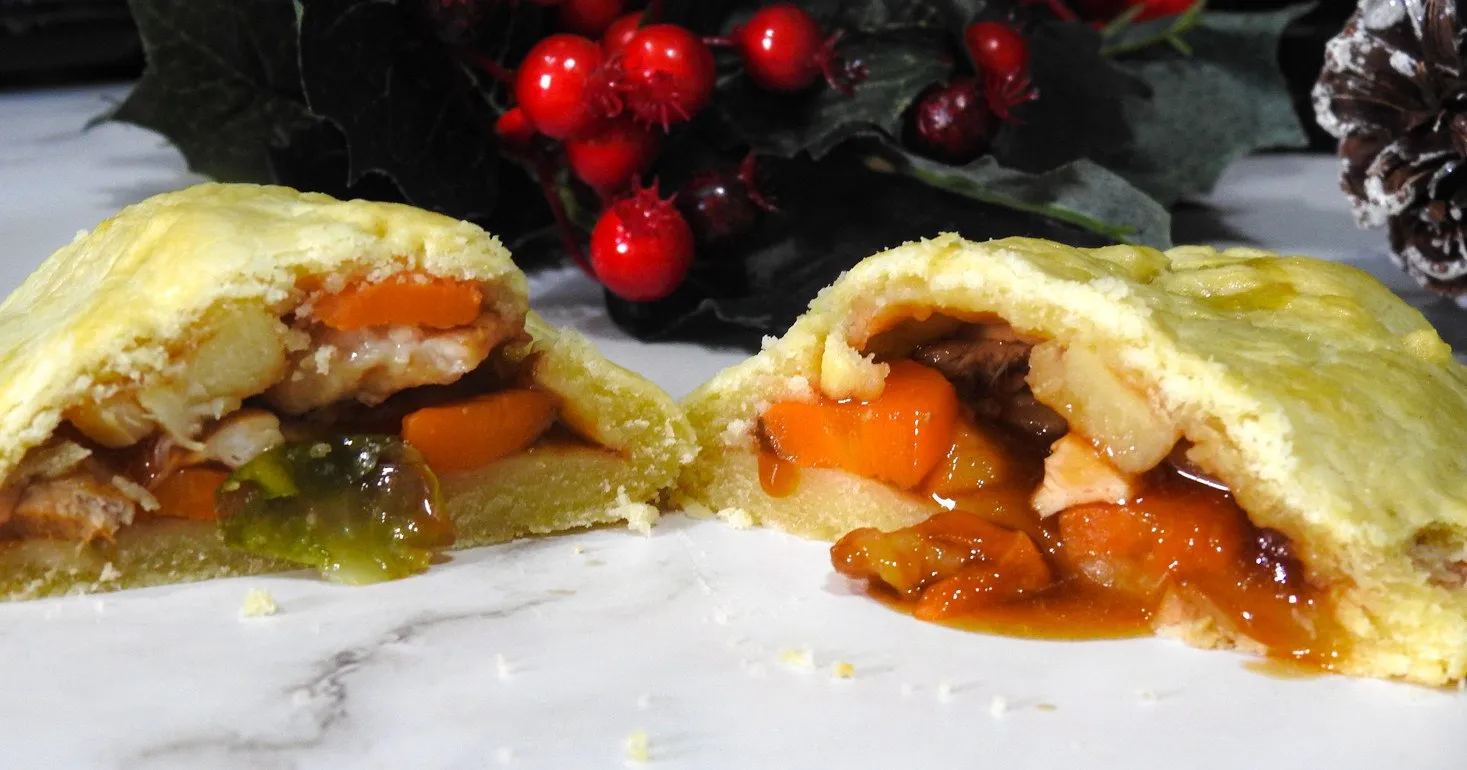 Gluten Free Christmas Leftovers Pasties