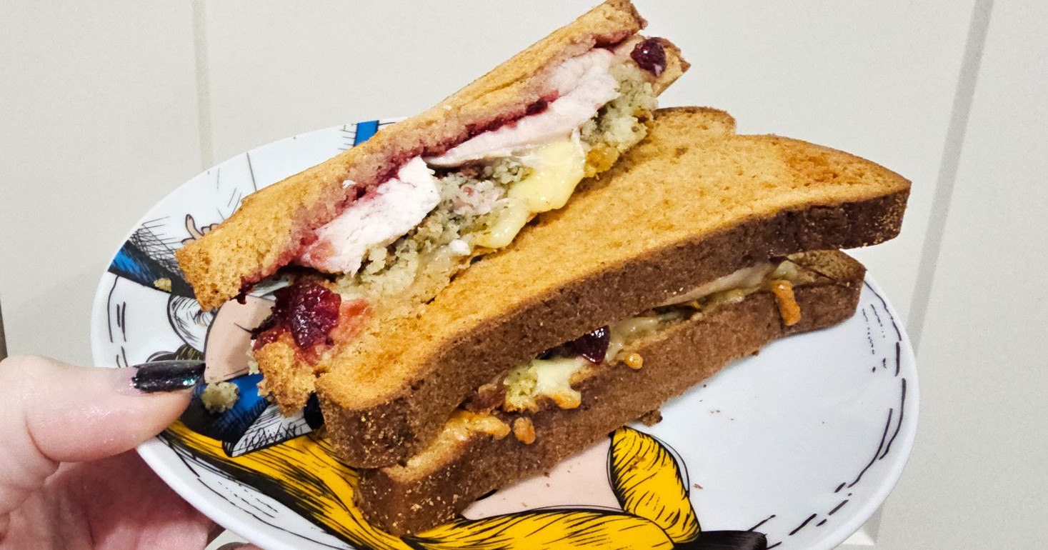 Gluten Free Christmas Toastie