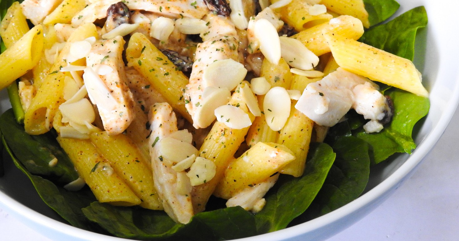 Gluten Free Coronation Chicken Pasta