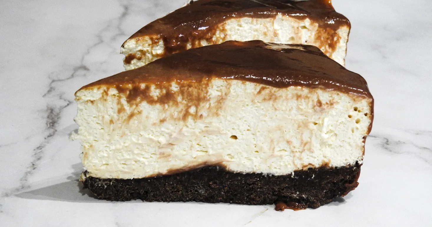Gluten Free Creamy Baileys Chocolate No Bake Cheesecake
