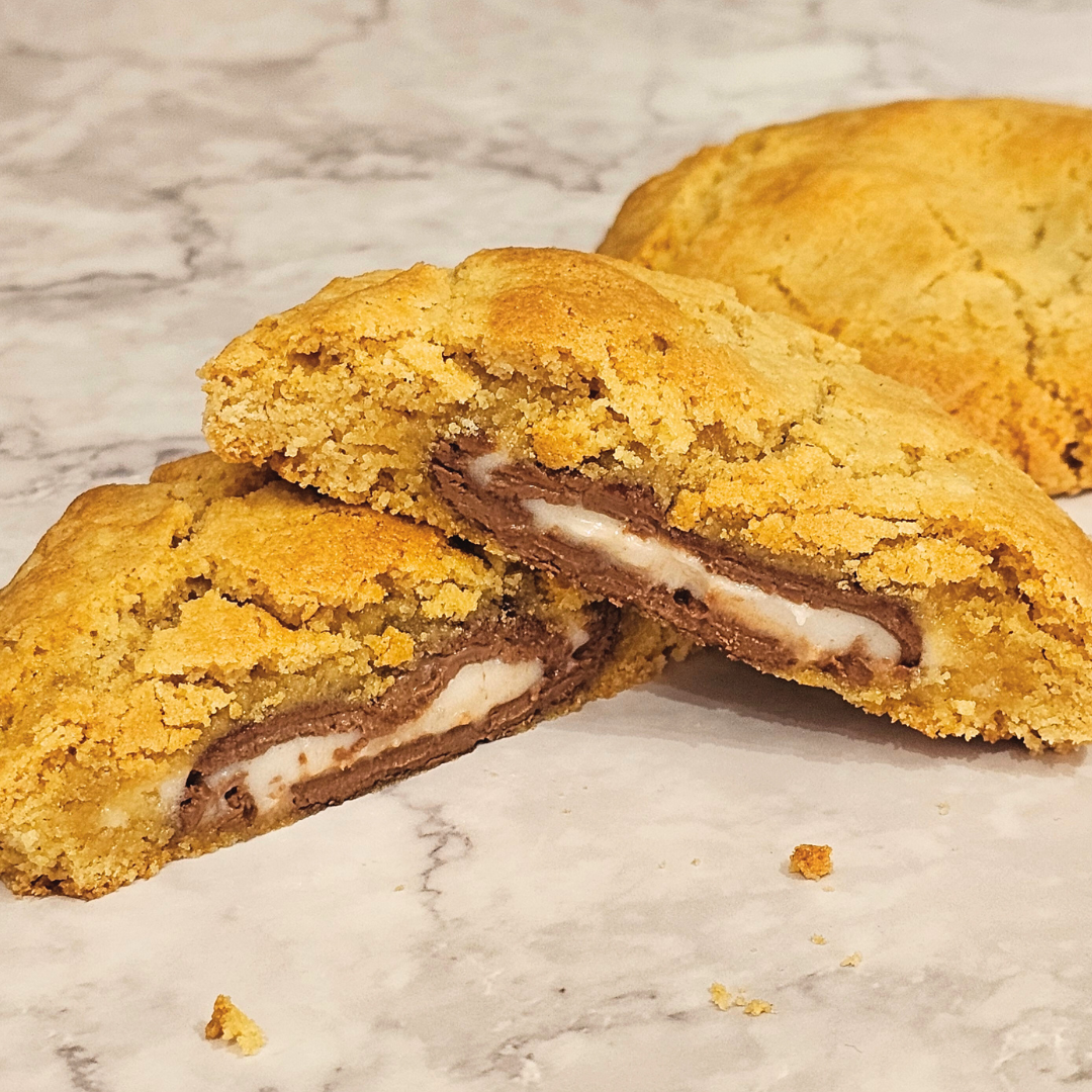 Gluten Free Creme Egg Sharing Cookies