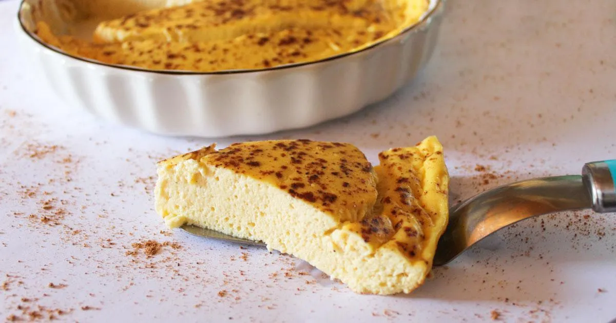 Gluten Free Crustless Yogurt Egg Custard