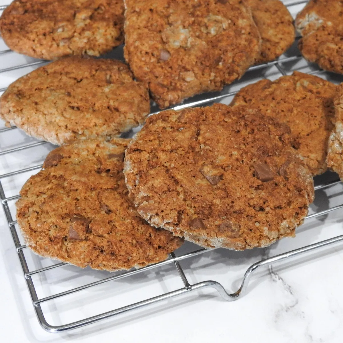 Gluten Free Crystallised Ginger/Chocolate Chip Cookies