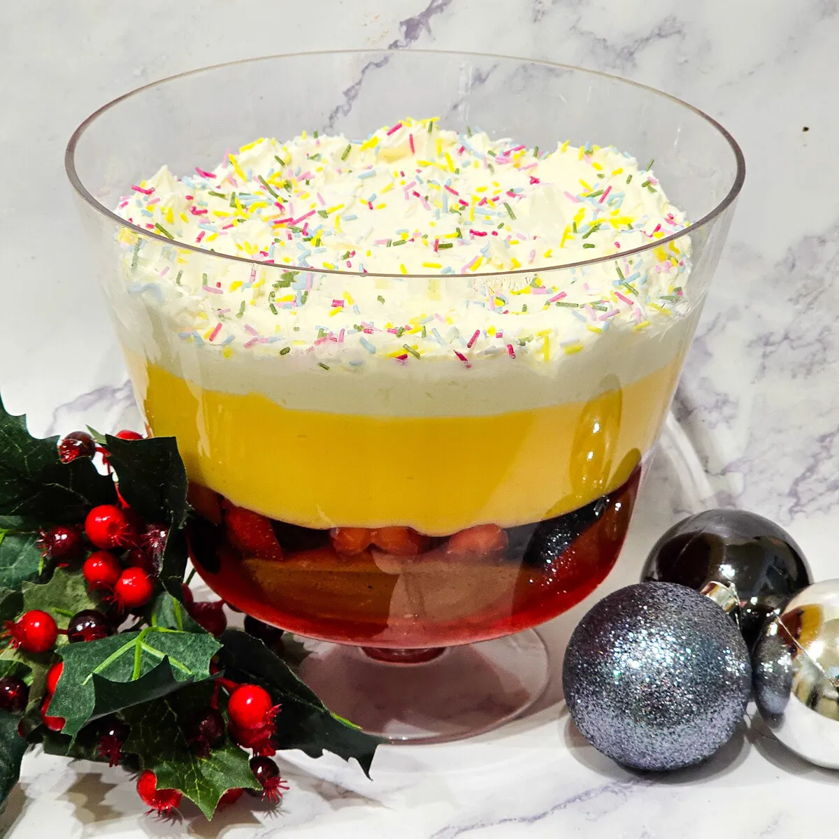 Gluten Free Easy Traditional Trifle