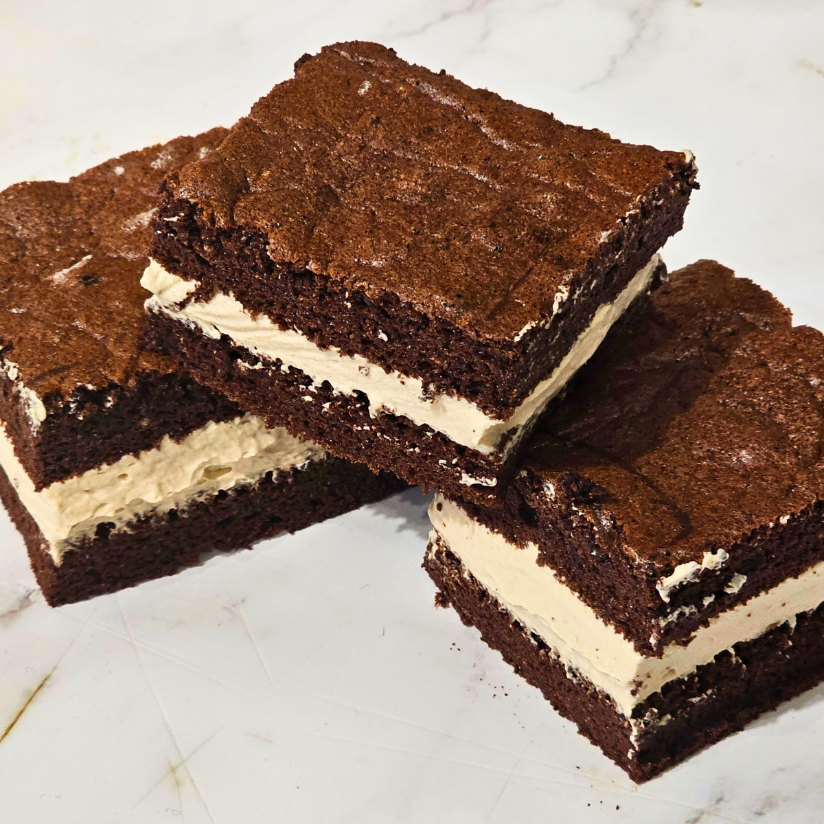 Gluten Free Flourless Chocolate Mint Baileys Ice Cream Slice