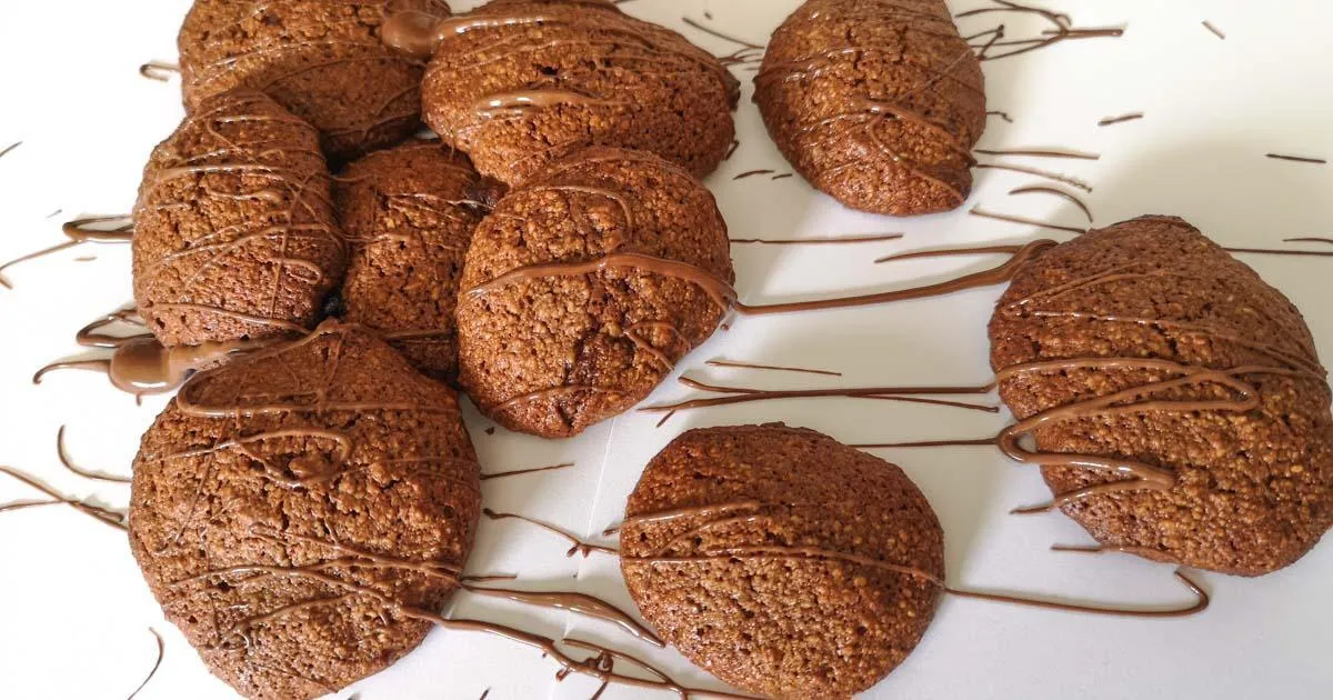 Gluten Free Flourless Nutella Almond Biscuits