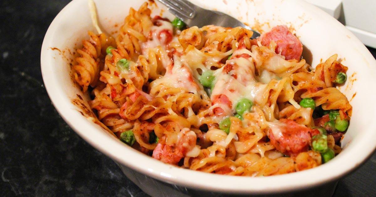 Gluten Free Gammon Pasta Bake