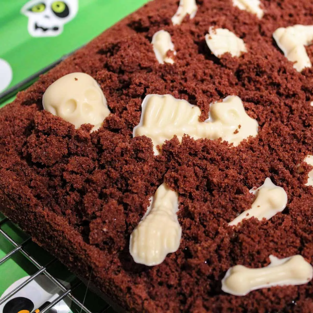Gluten Free Graveyard Traybake