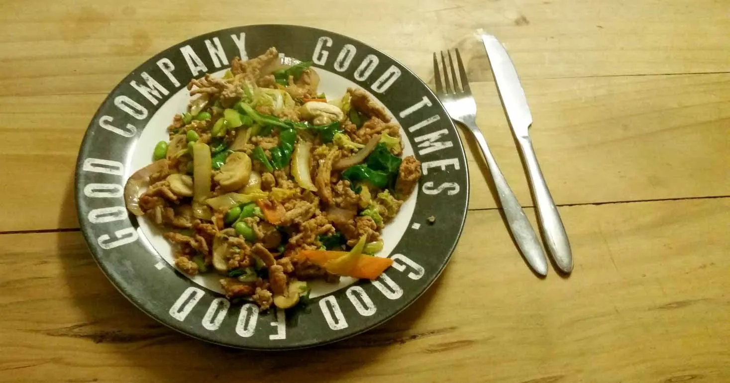 Gluten Free Honey Pork Stir Fry