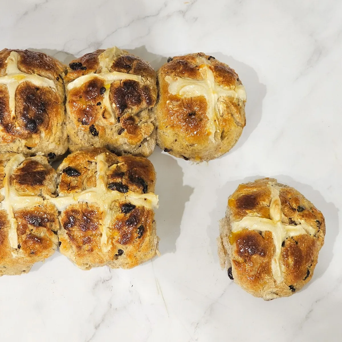 Gluten Free Hot Cross Buns