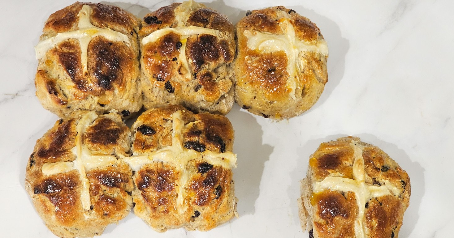 Gluten Free Hot Cross Buns