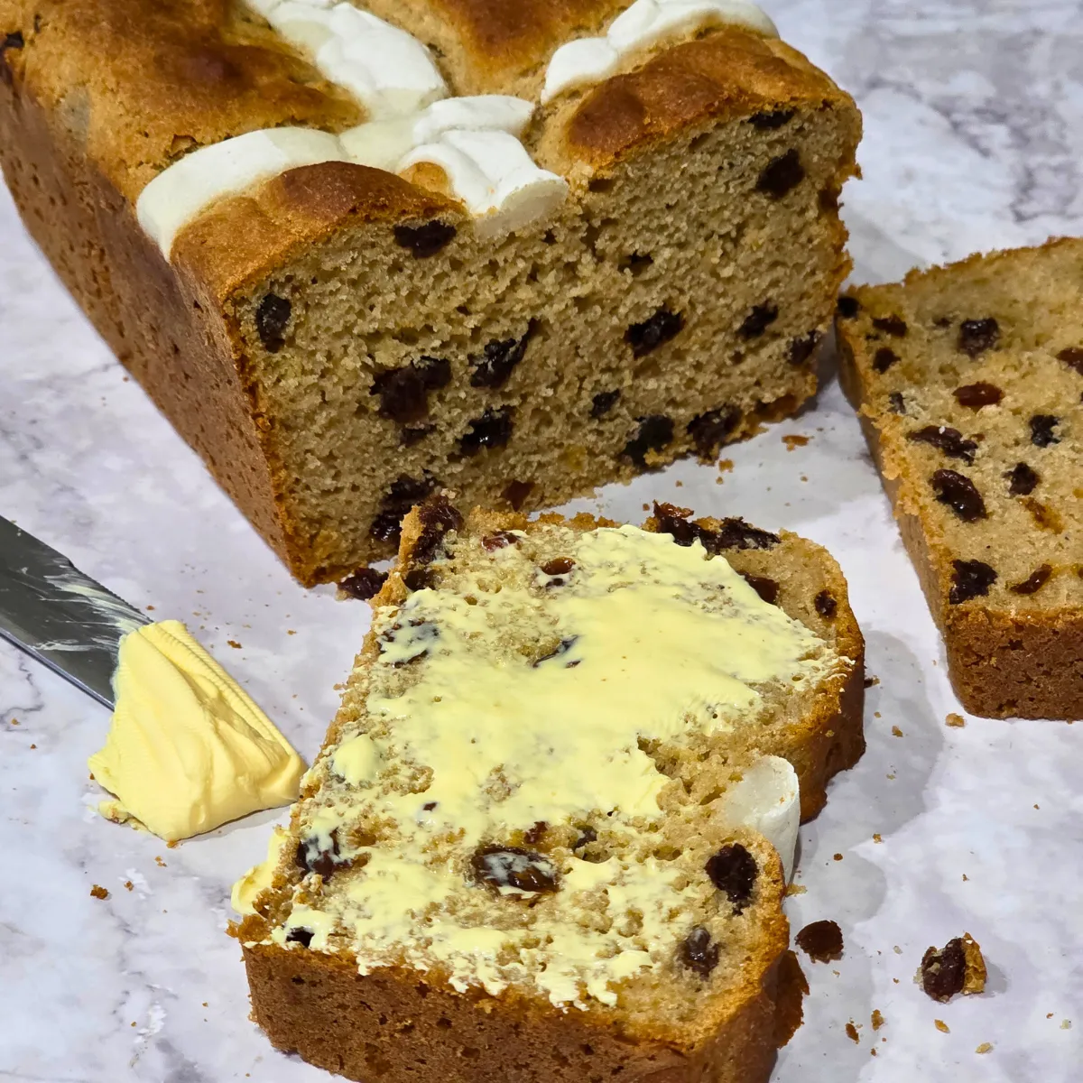 Gluten Free Hot Cross Loaf
