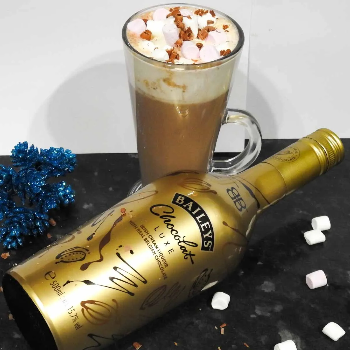 Gluten Free Indulgent Baileys Chocolat Luxe Hot Chocolate