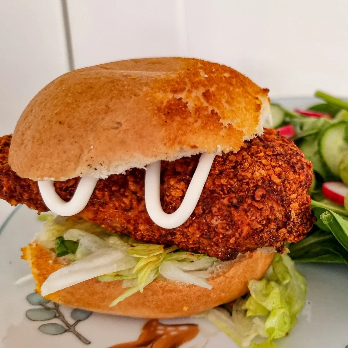 Gluten Free KFC Style Zinger Chicken Burger | Fakeaway