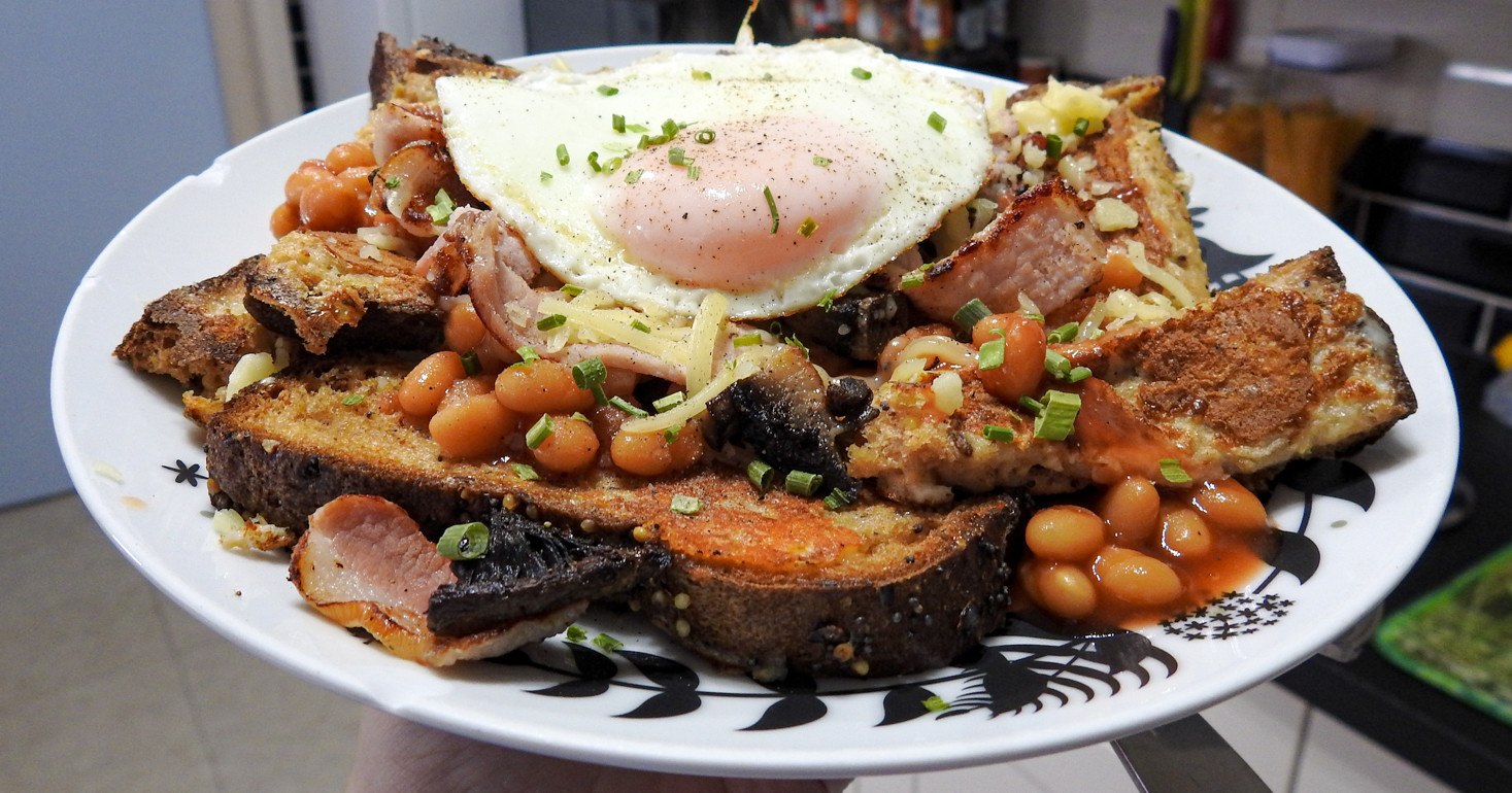 Gluten Free Loaded All Day Breakfast French Toast Fries