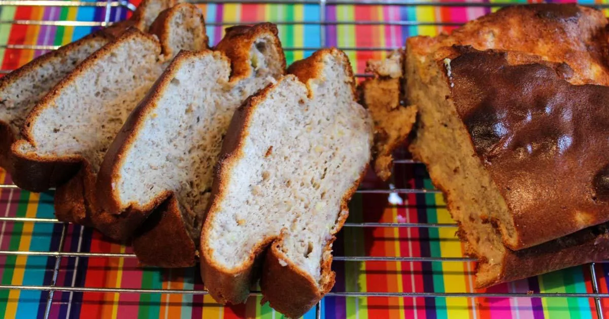 Gluten Free Low Cal No Refined Sugar Banana Loaf