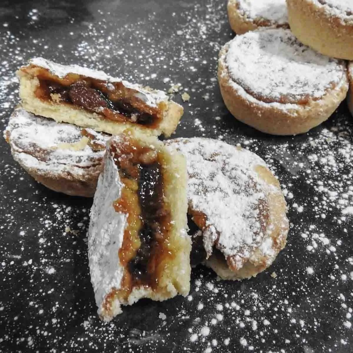 Gluten Free Marzipan Topped Mince Pies