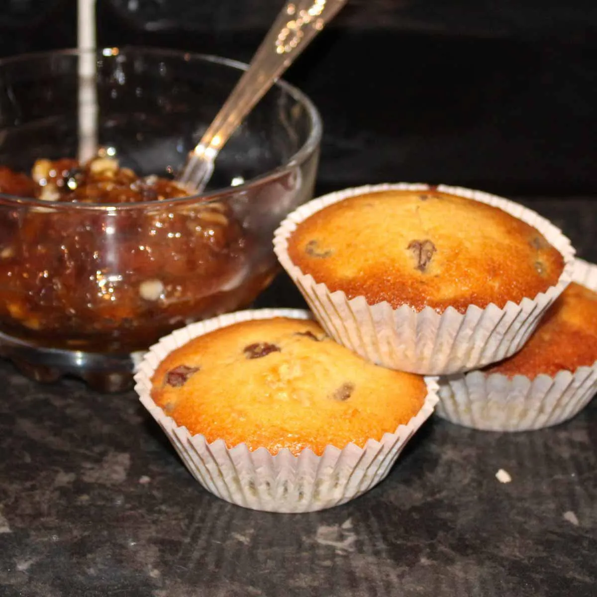 Gluten Free Mincemeat Cupcakes
