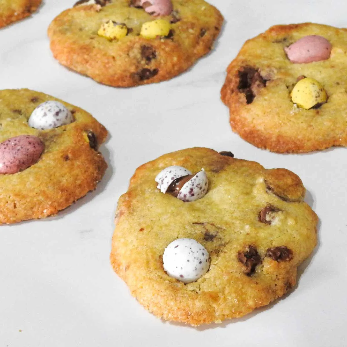 Gluten Free Mini Egg Easter Cookies