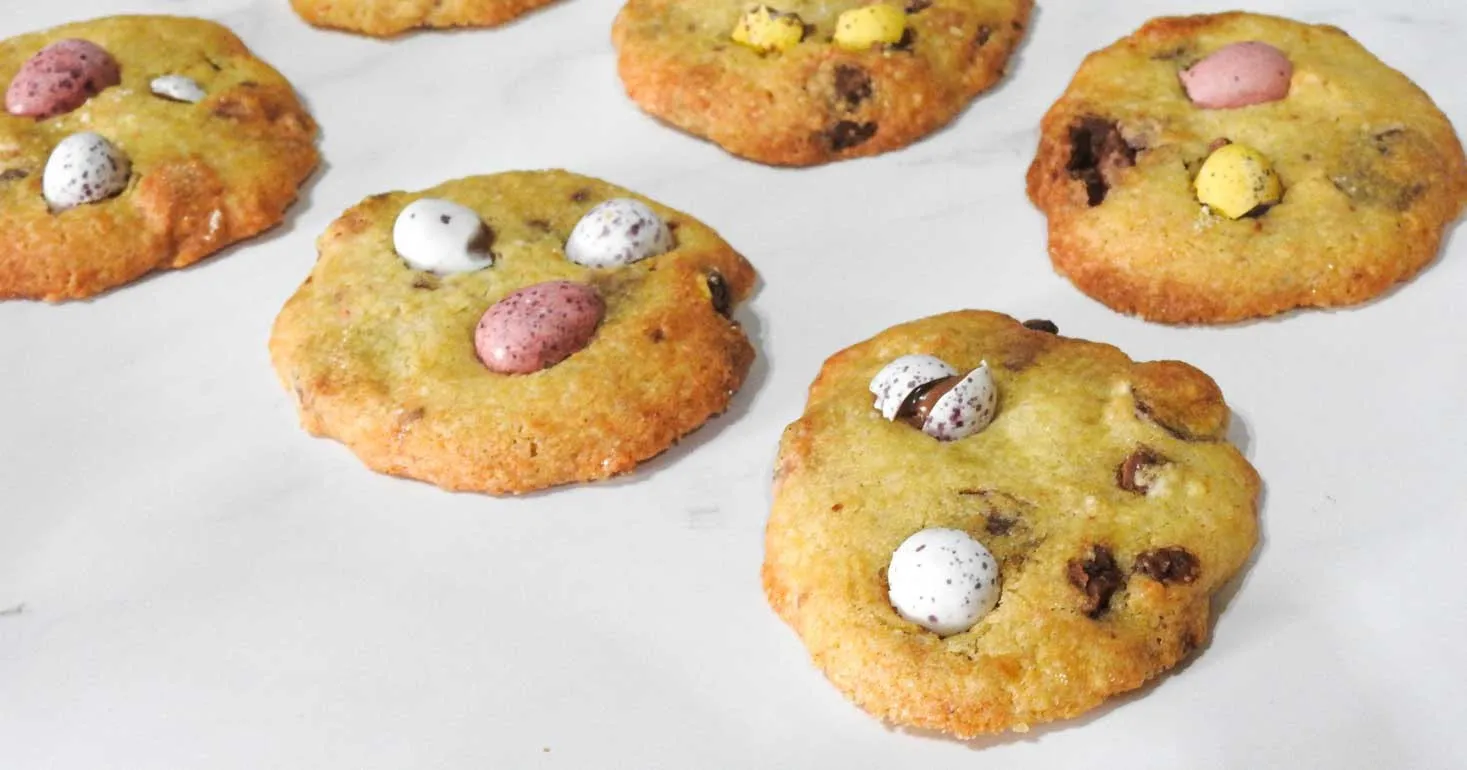Gluten Free Mini Egg Easter Cookies