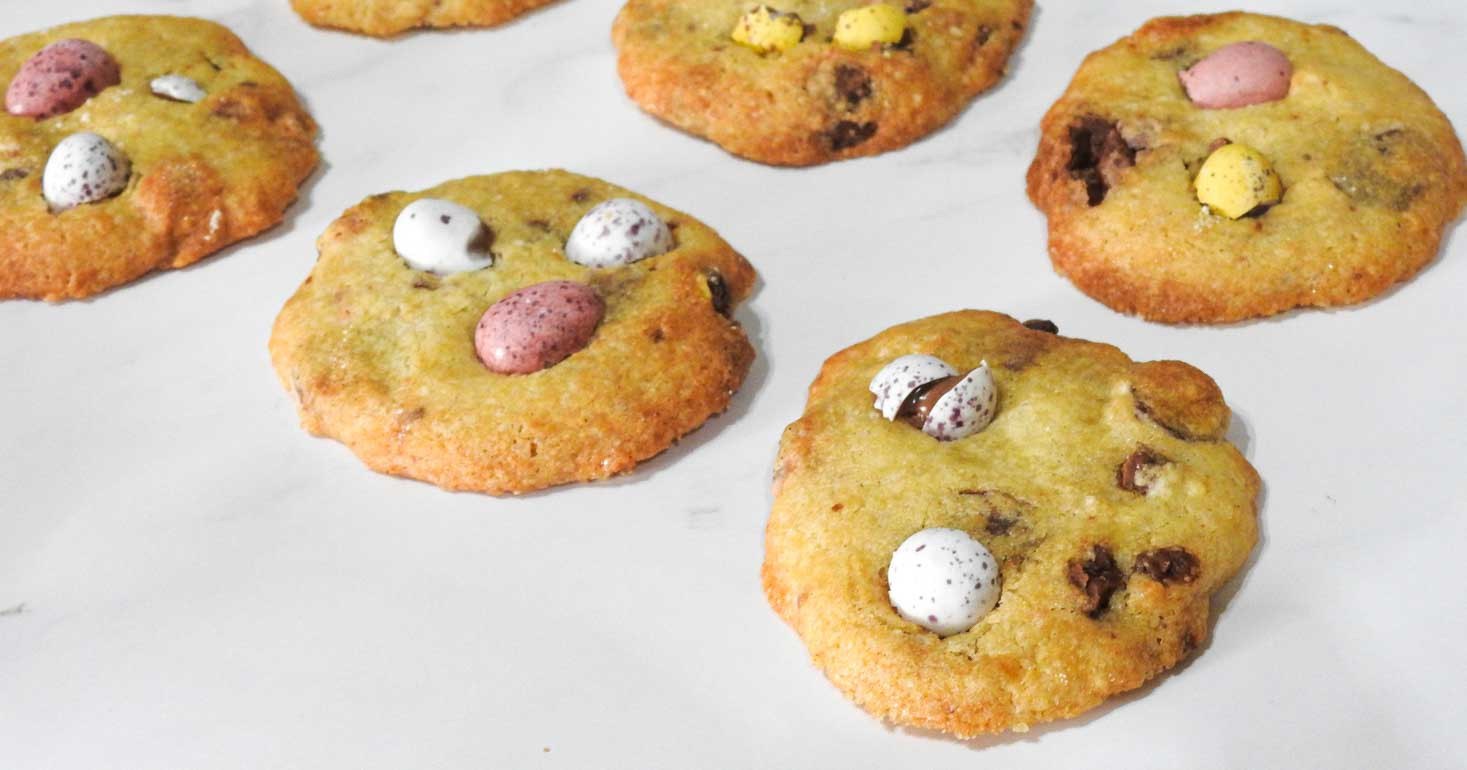 Gluten Free Mini Egg Easter Cookies