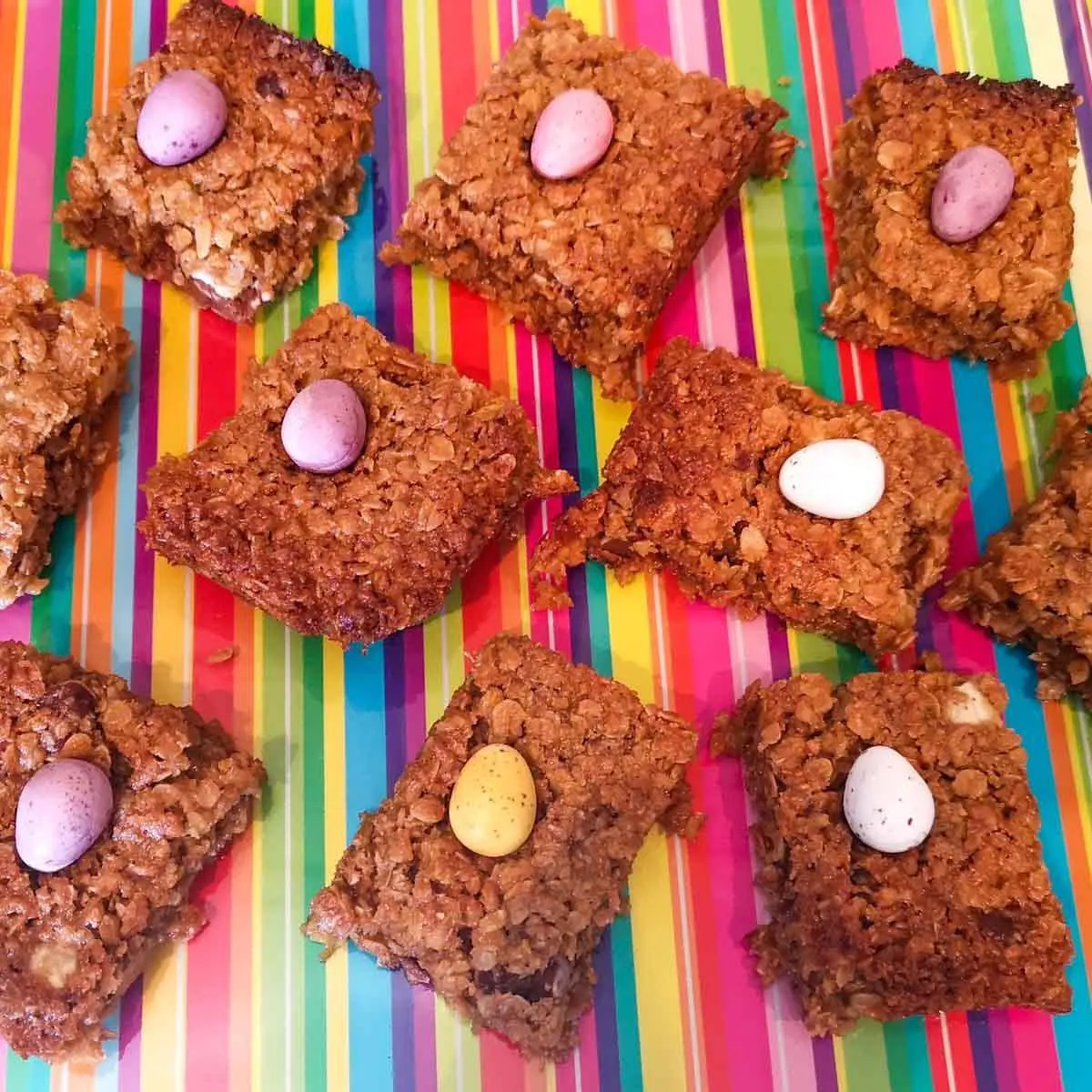 Gluten Free Mini Egg Flapjack