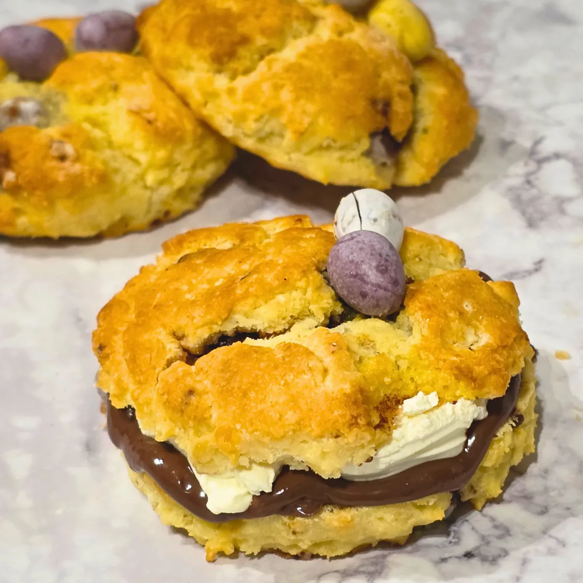Gluten Free Mini Egg Scones