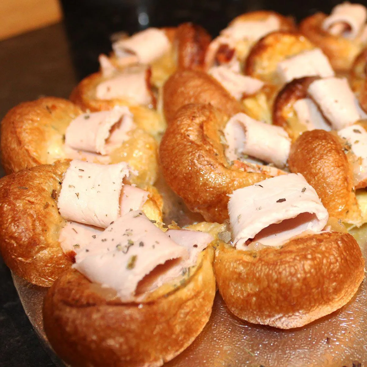 Gluten Free Mini Pork and Apple Yorkie Puds