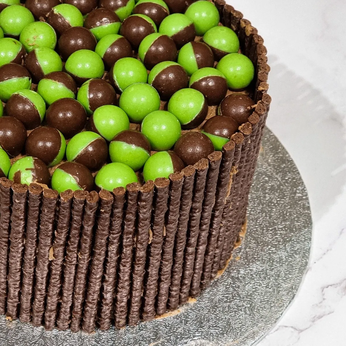 Gluten Free Mint Chocolate Cake