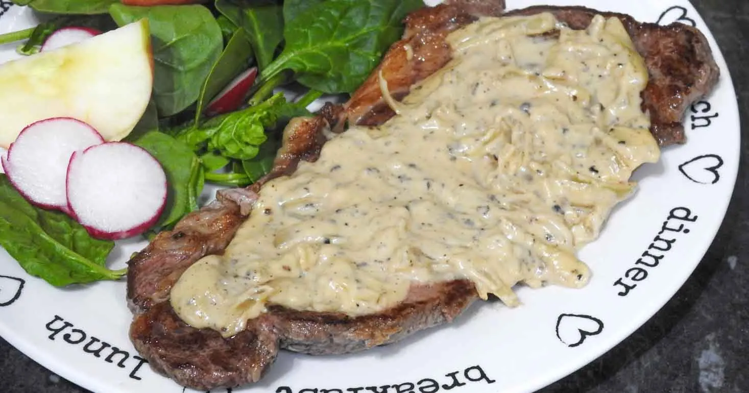 Gluten Free Non-Alcoholic Peppercorn Sauce