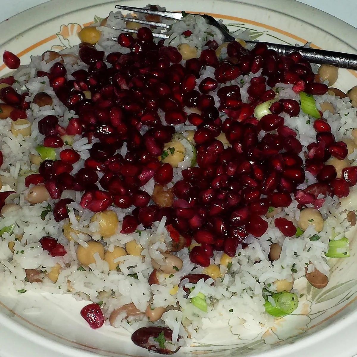 Gluten Free Pomegrante Rice