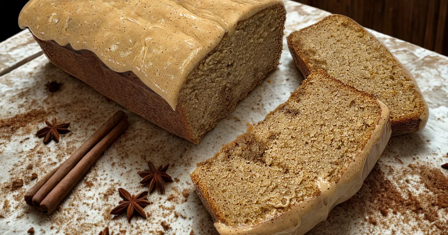 Gluten Free Pumpkin Spiced Latte Loaf Cake