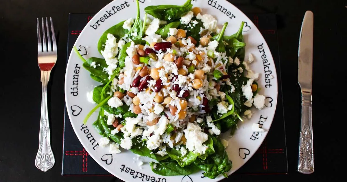 Gluten Free Rice and Bean Salad