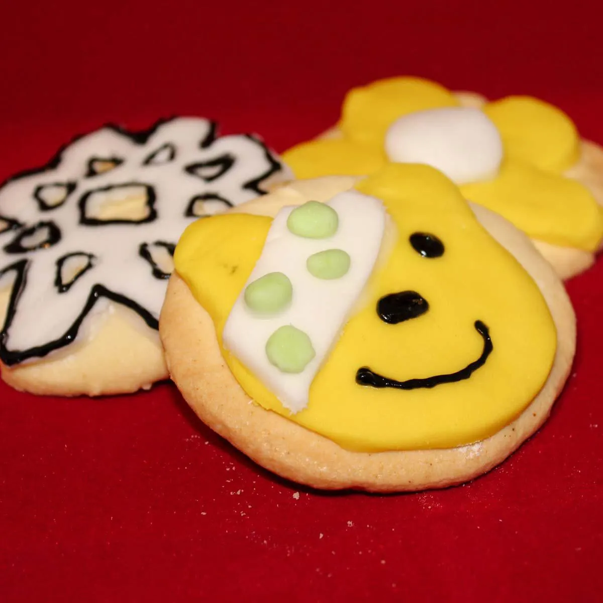 Gluten Free Simple Iced Biscuits