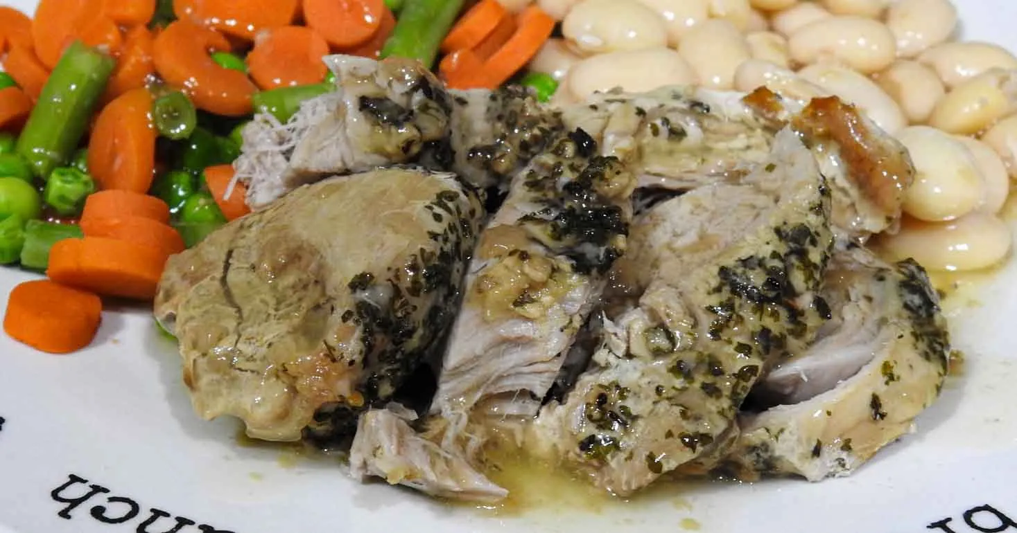 Gluten Free Slow Cooked Pork in Apple Gravy