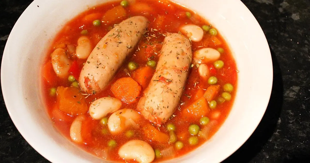 Gluten Free Slow Cooker Sausage Casserole