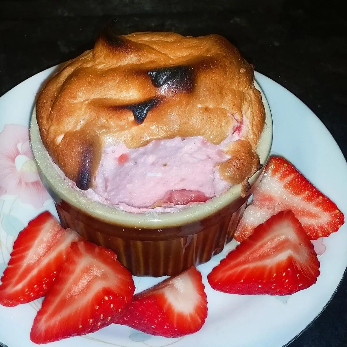 Gluten Free Strawberry Souffle