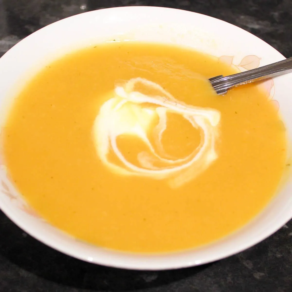 Gluten Free Sweet Potato and Marrow Soup