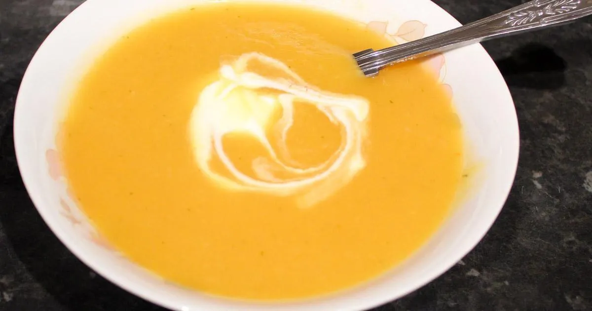 Gluten Free Sweet Potato and Marrow Soup