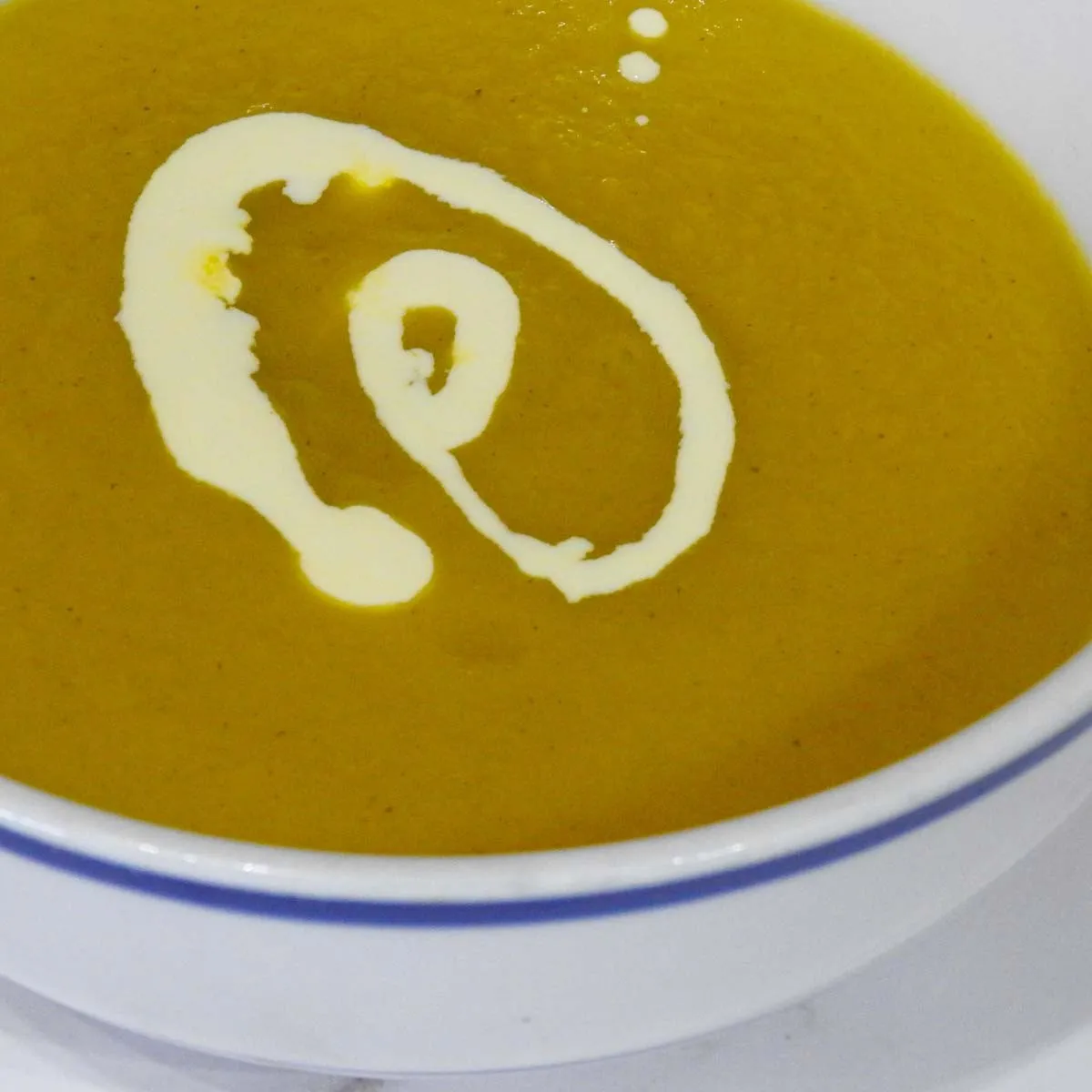 Gluten Free Sweet Potato and Parsnip Soup