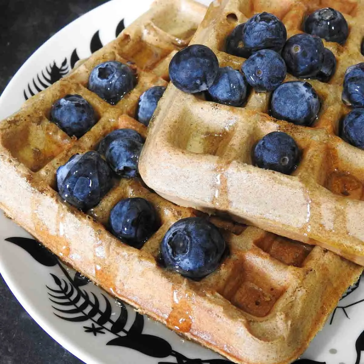Gluten Free Teff Waffles