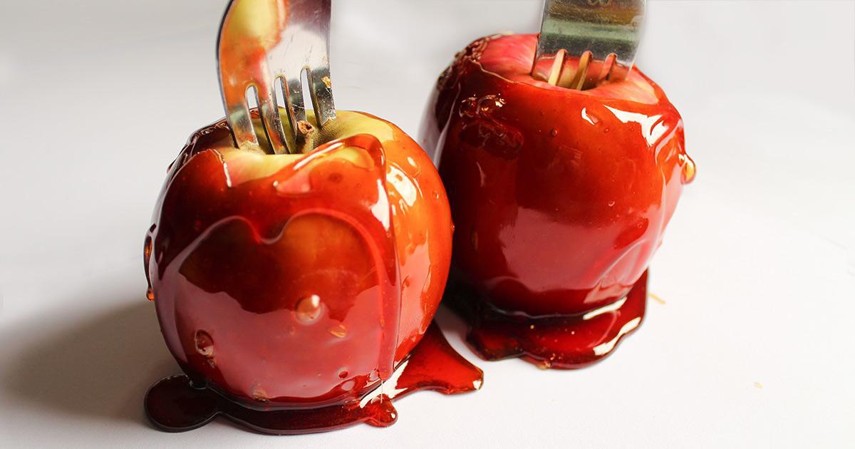Gluten Free Toffee Apples
