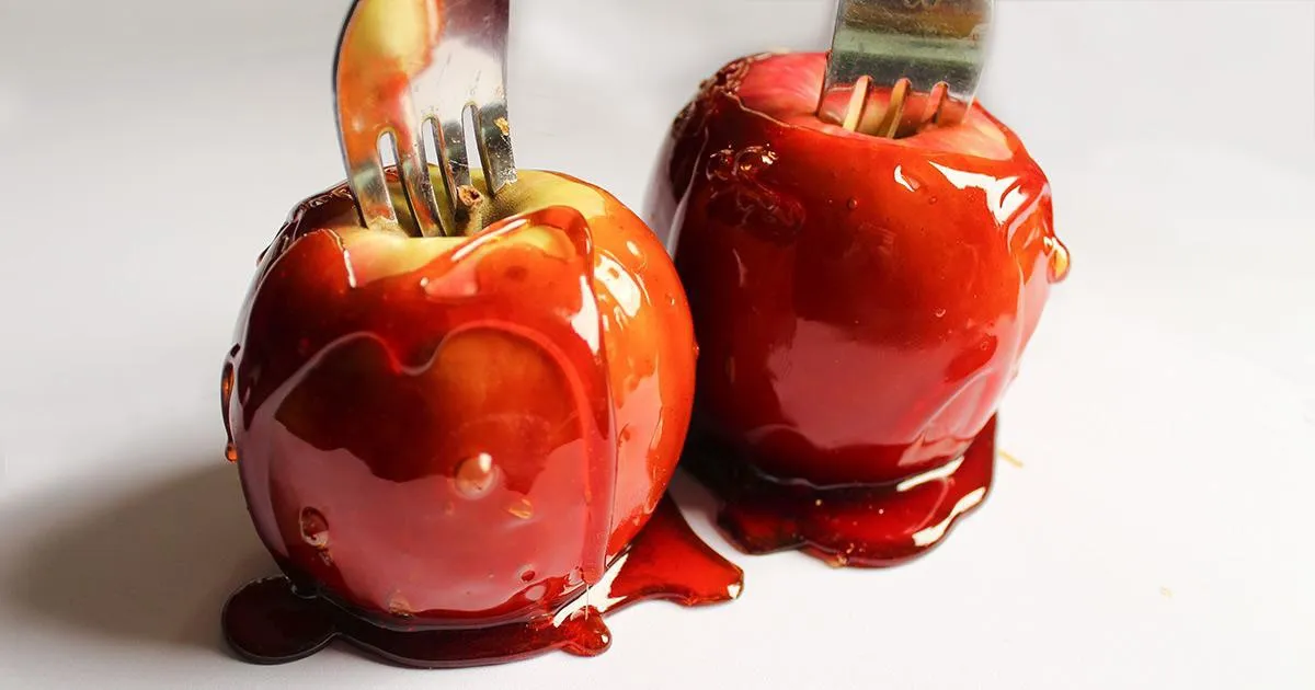 Gluten Free Toffee Apples