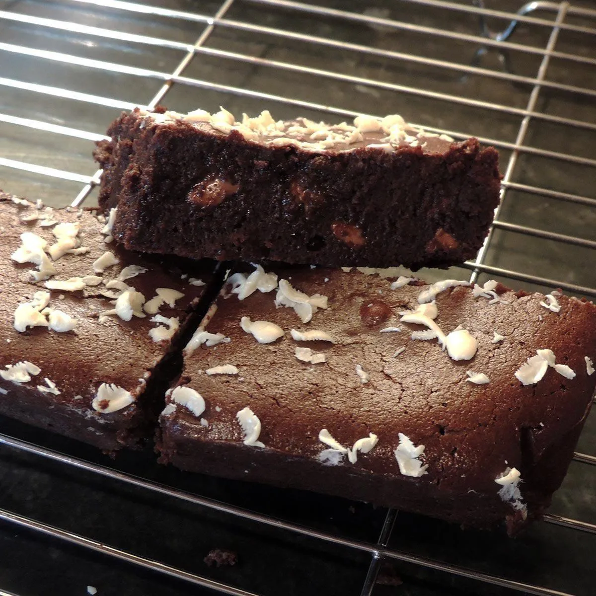 Gluten Free Triple Chocolate Brownies
