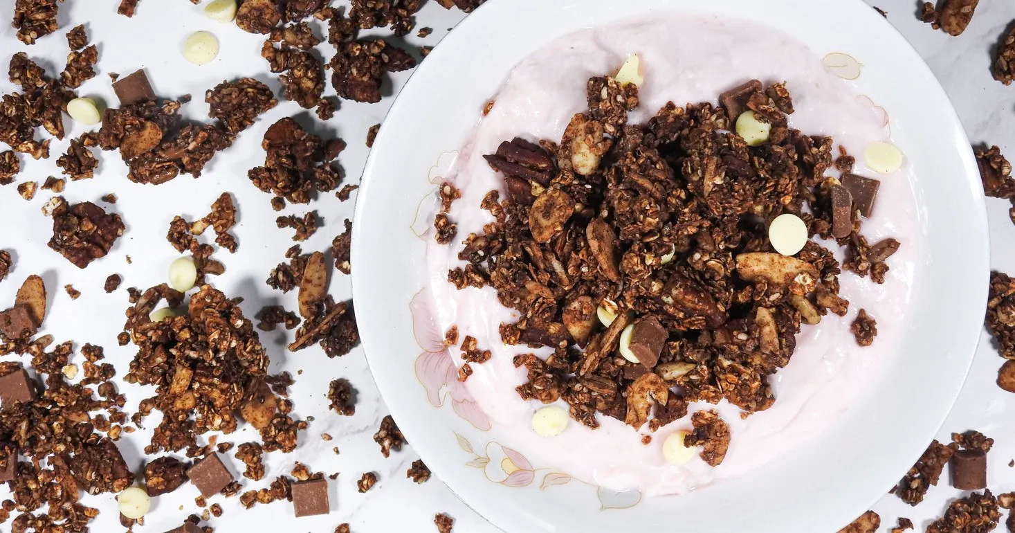 Gluten Free Triple Chocolate Granola