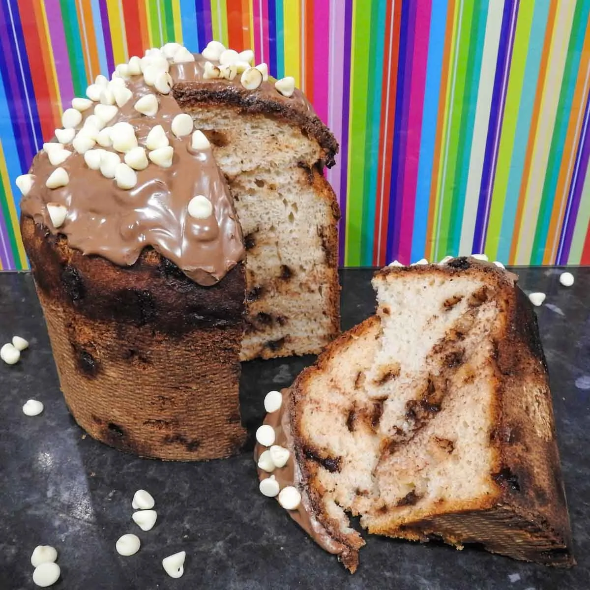 Gluten Free Triple Chocolate Panettone