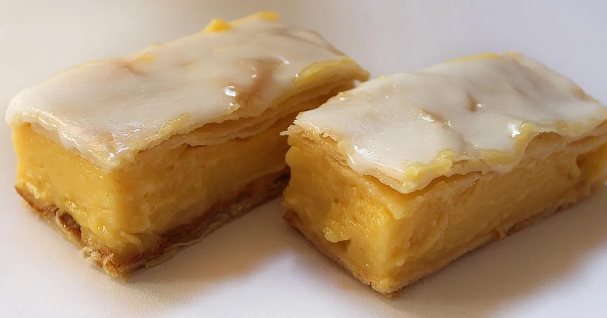 Gluten Free Vanilla Custard Slices