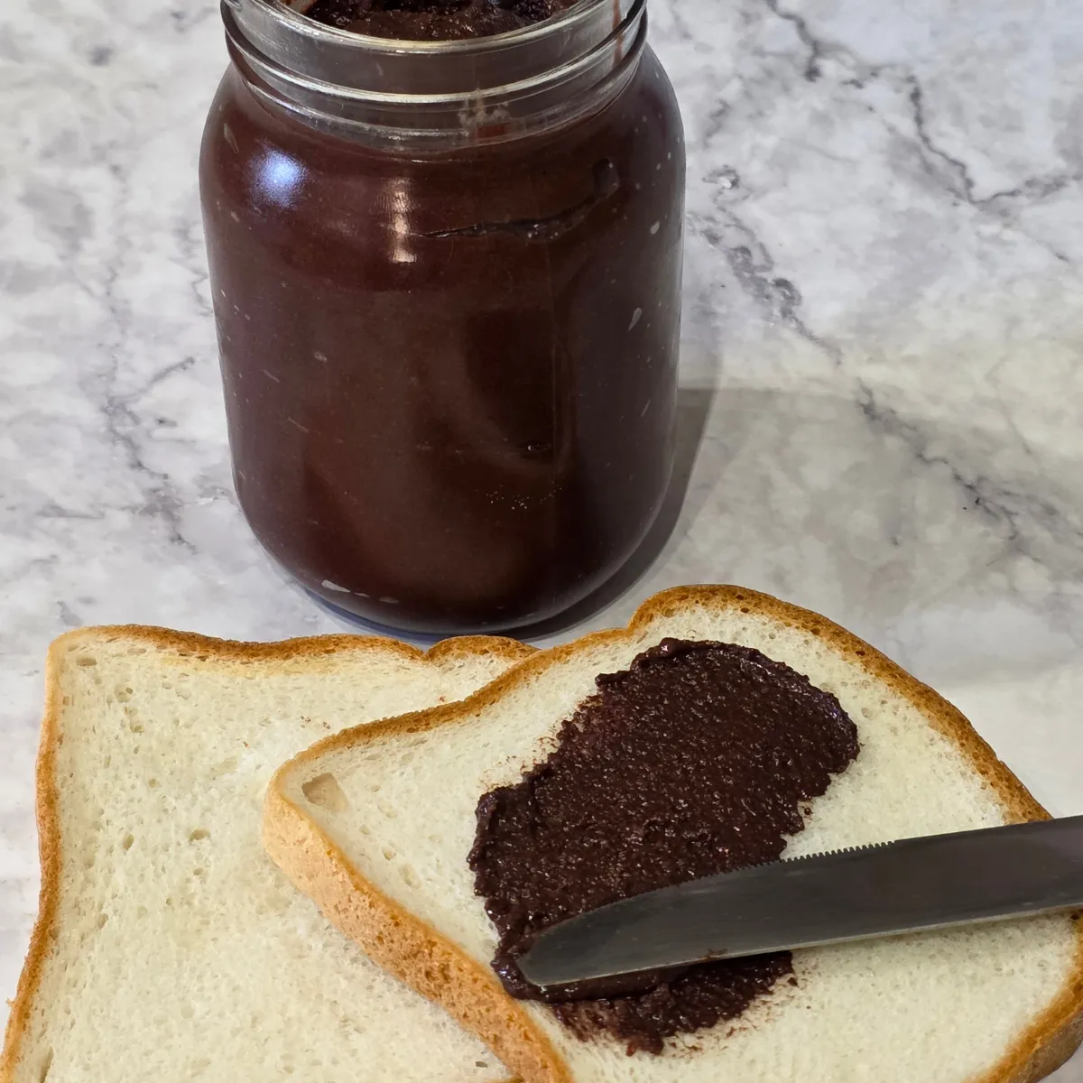 Homemade "Nutella" Chocolate Hazelnut Spread - Gluten Free, Dairy Free, Refined Sugar & Palm Oil Free