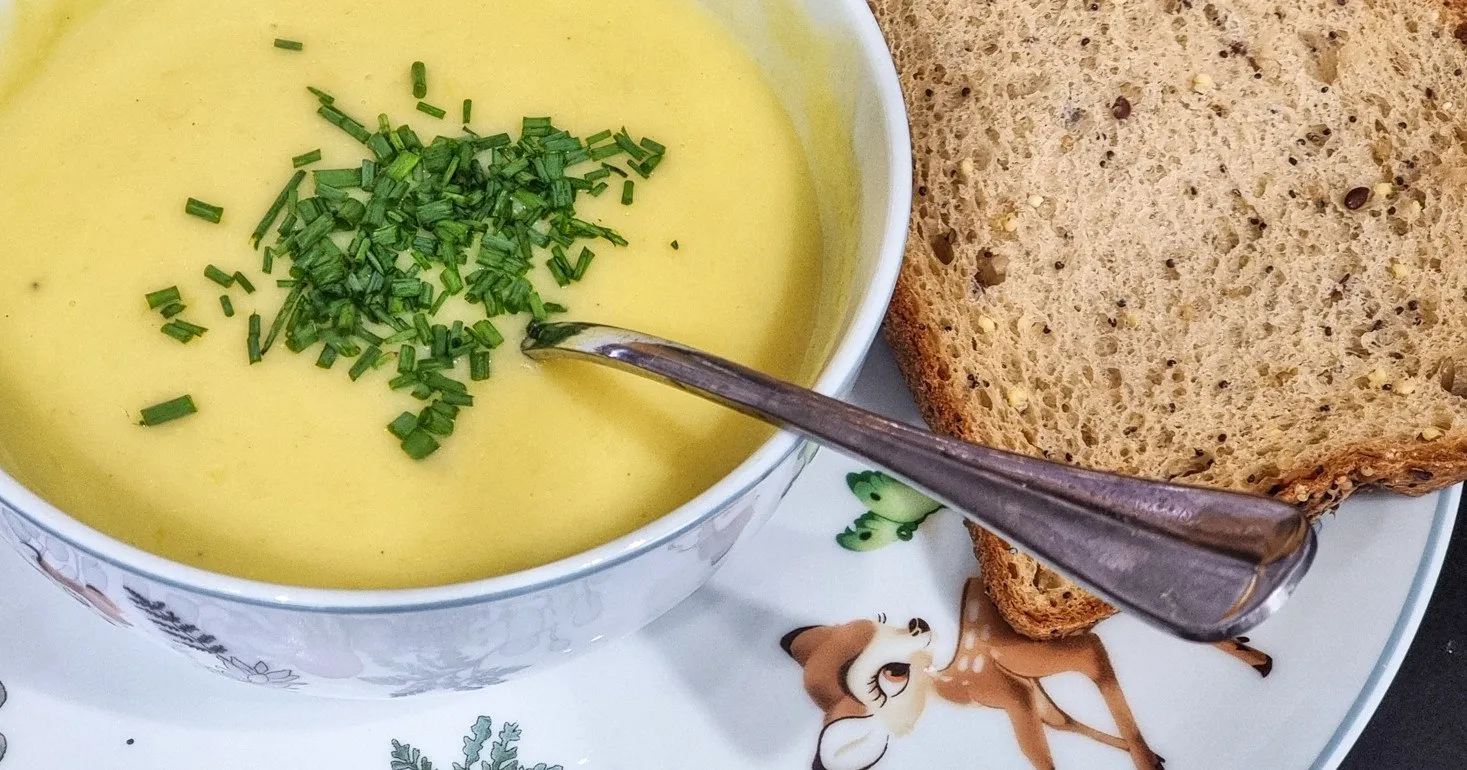 Naturally Gluten Free Creamy Sweetcorn Soup