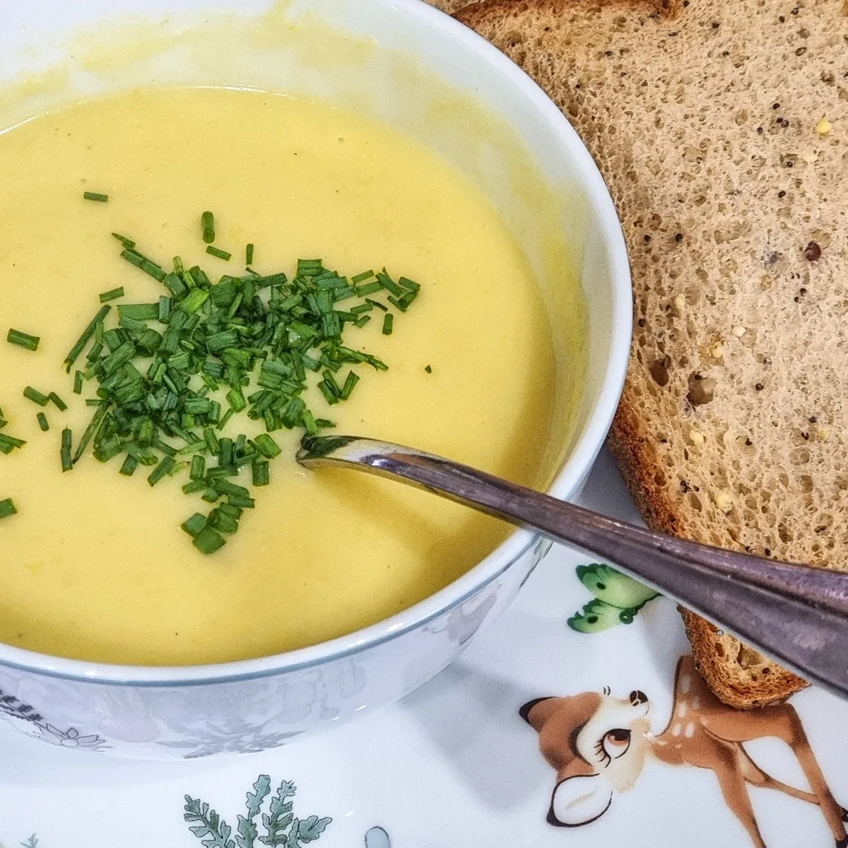 Naturally Gluten Free Creamy Sweetcorn Soup